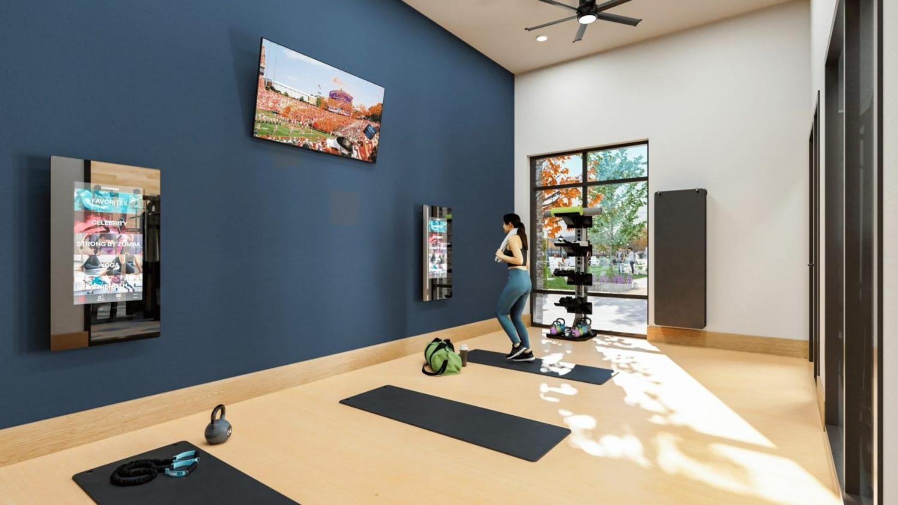 クレムソンNear Cu And Minutes To Dt Gym Pool Hammockアパートメント エクステリア 写真